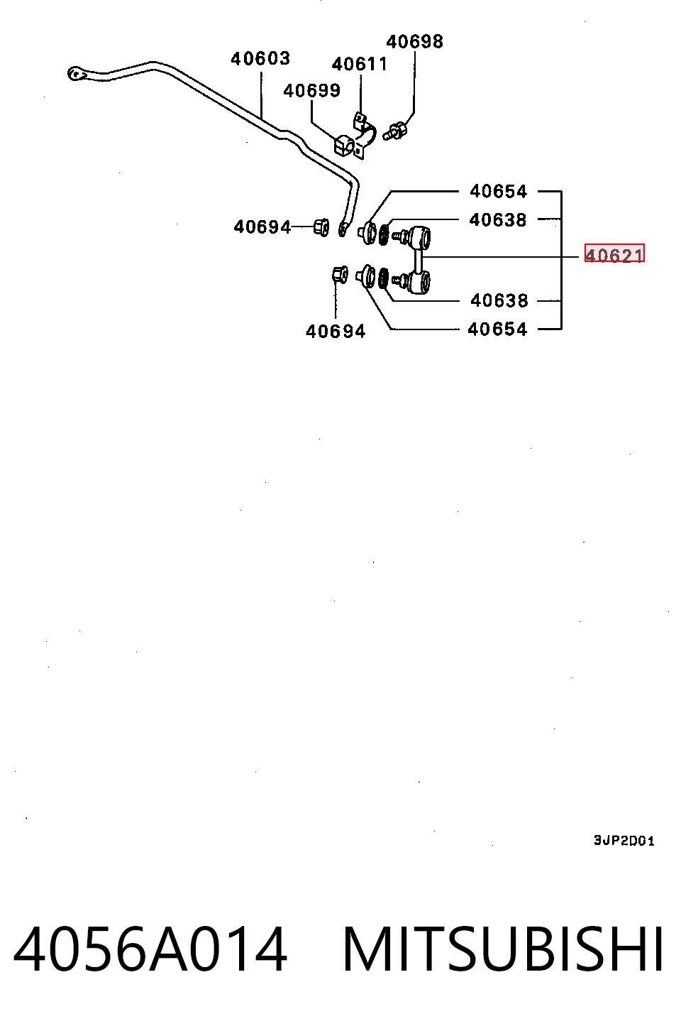 4056A014 Mitsubishi
