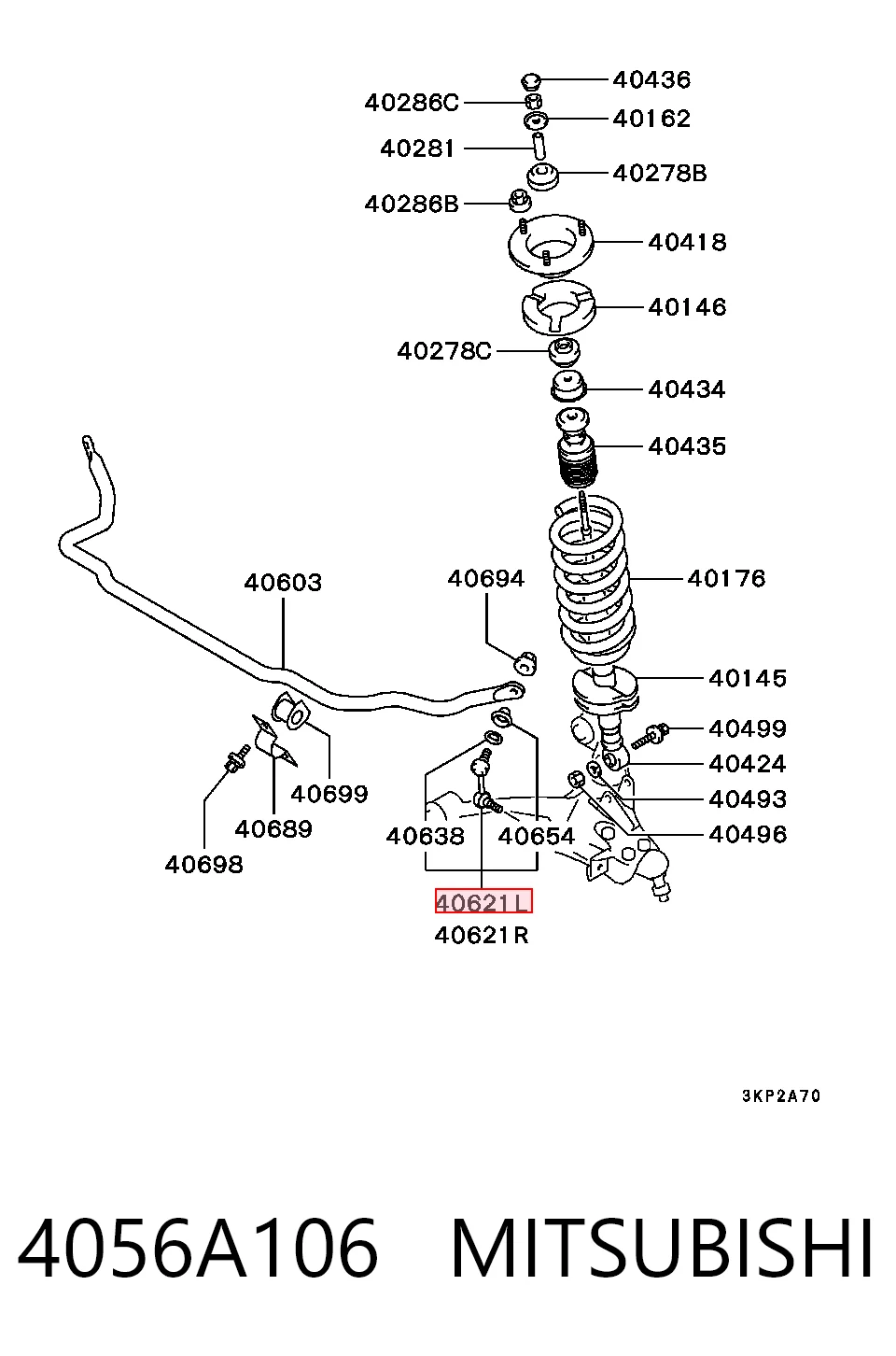 4056A106 Mitsubishi