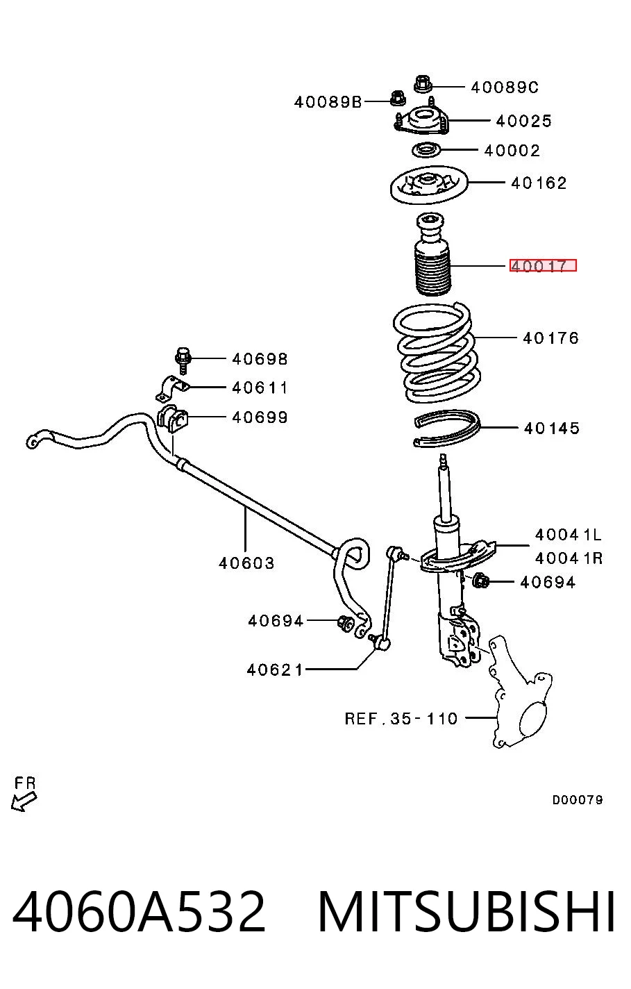 4060A532 Mitsubishi