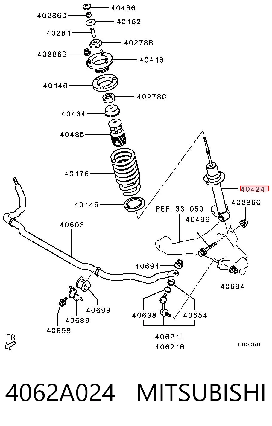 4062A024 Mitsubishi