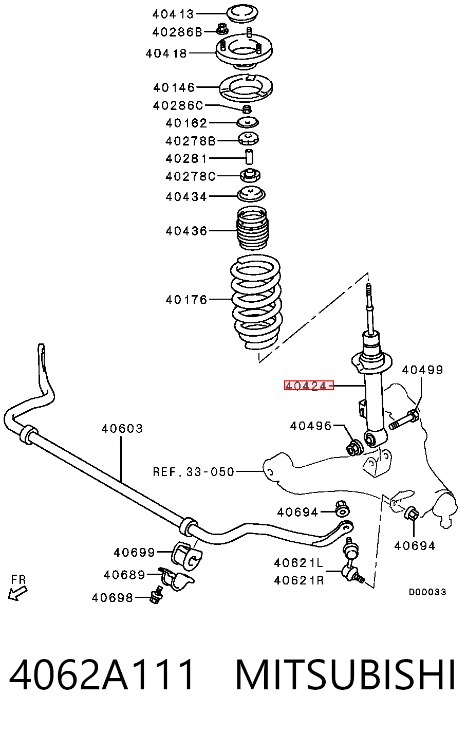 4062A111 Mitsubishi