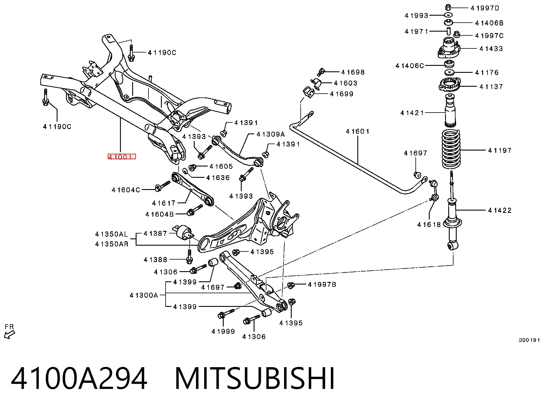 4100A294 Mitsubishi
