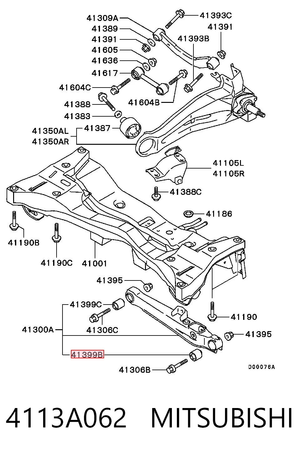 4113A062 Mitsubishi