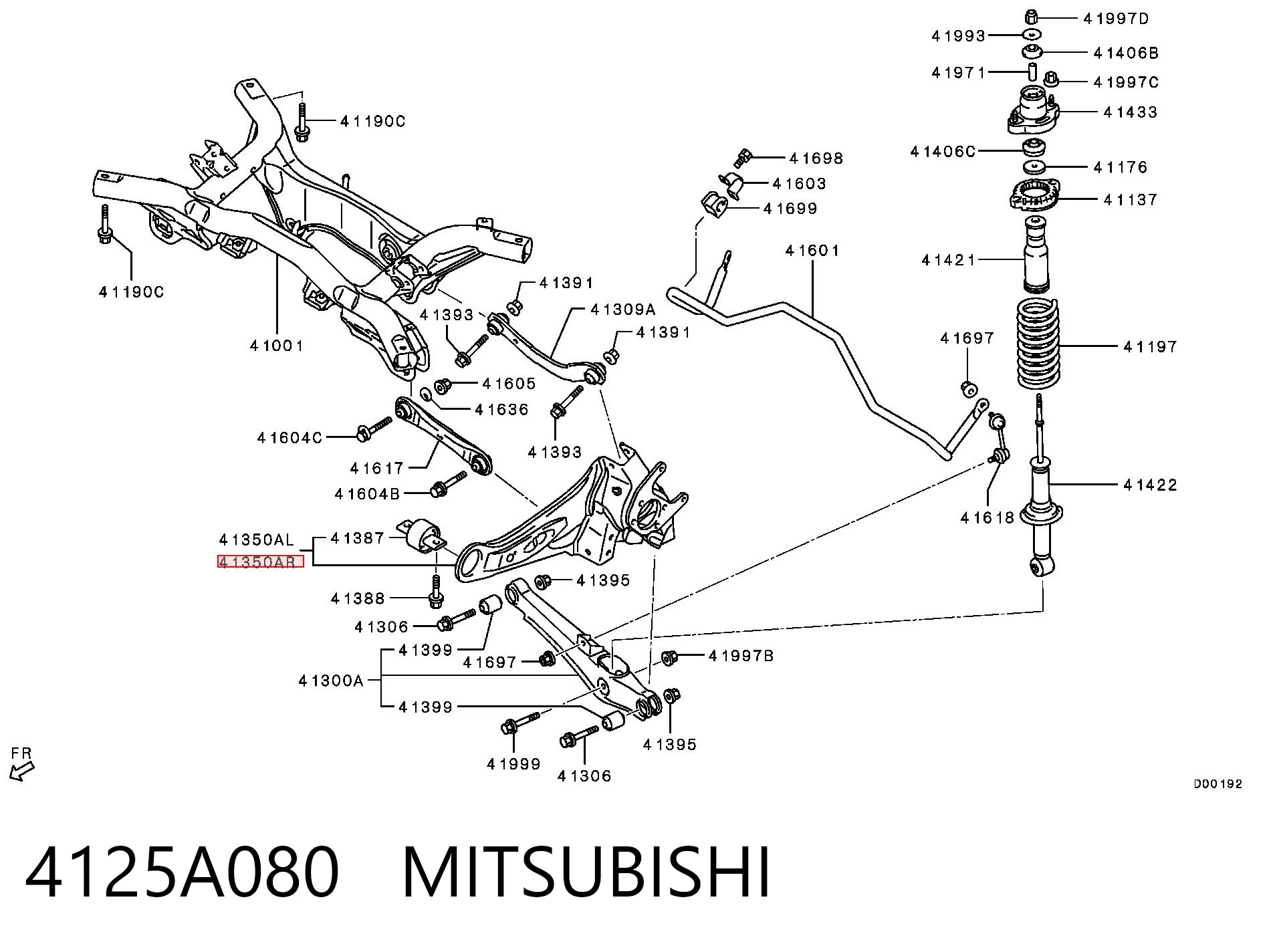 4125A080 Mitsubishi