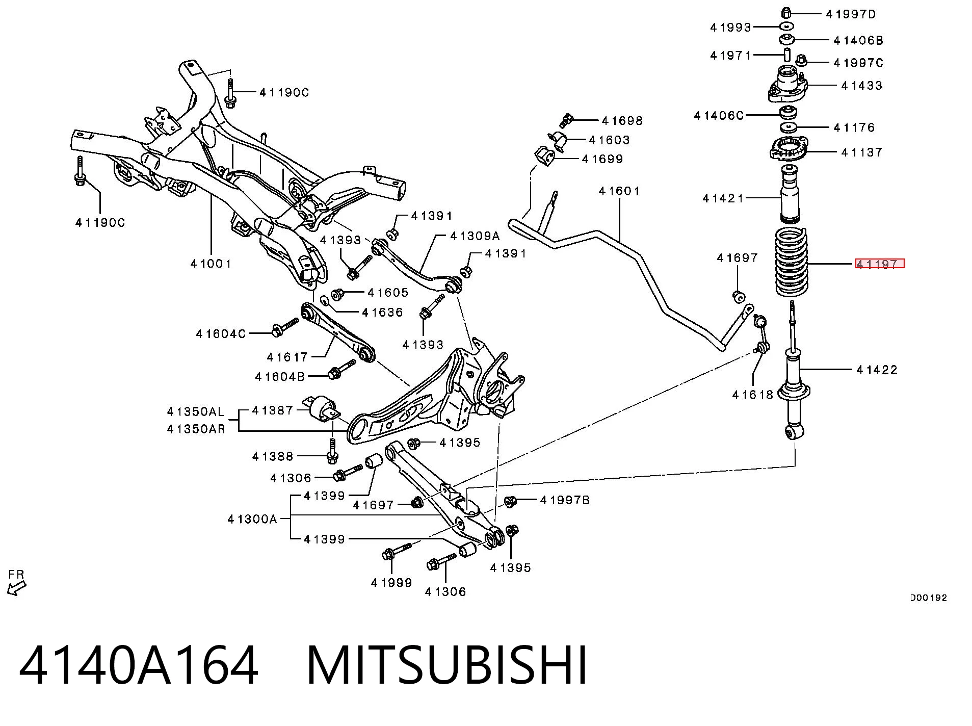 4140A164 Mitsubishi