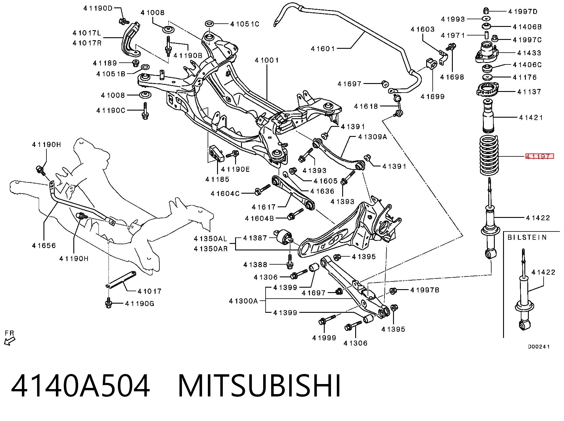 4140A504 Mitsubishi