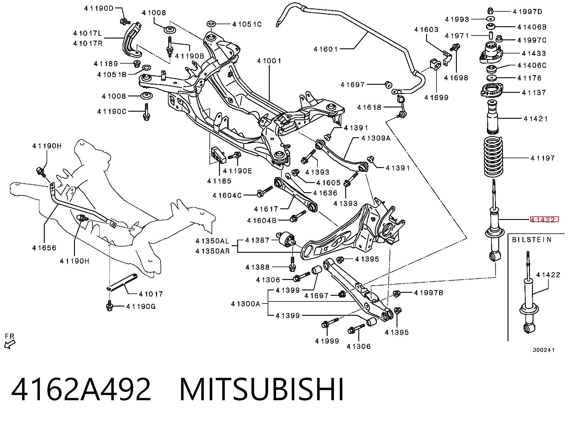 4162A492 Mitsubishi