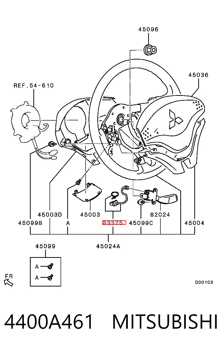 4400A461 Mitsubishi