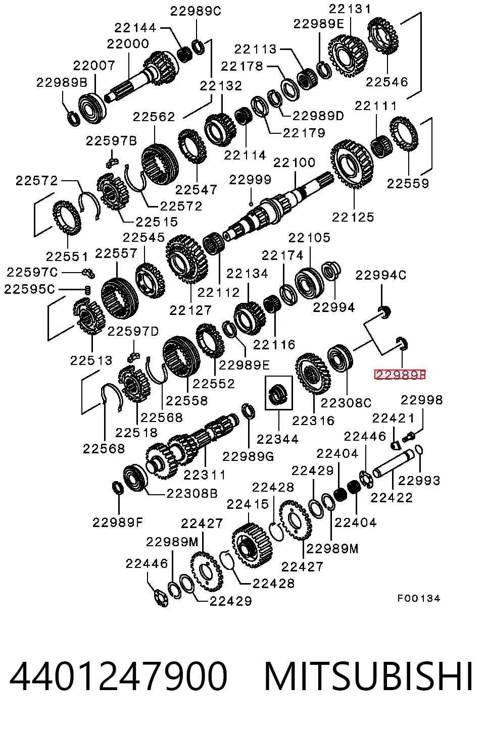 4401247900 Mitsubishi