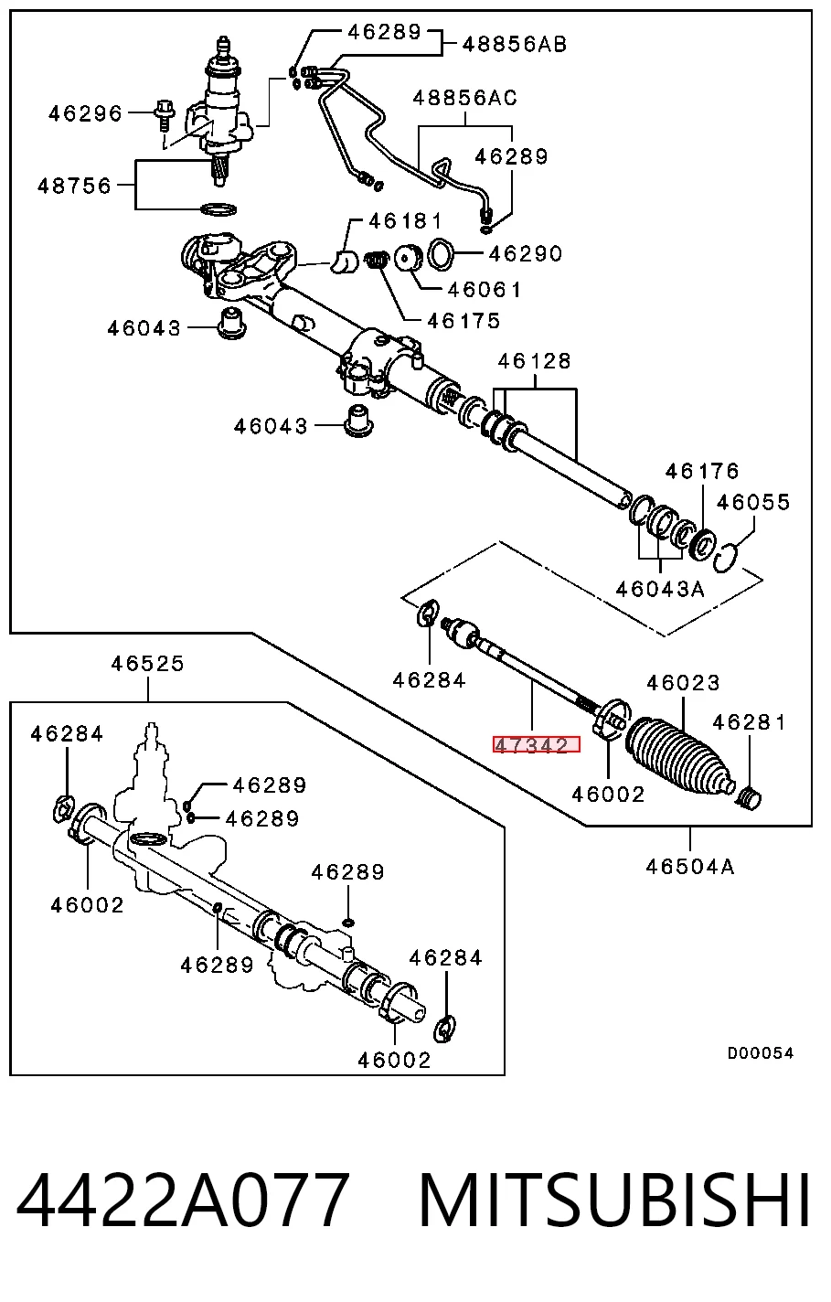 4422A077 Mitsubishi