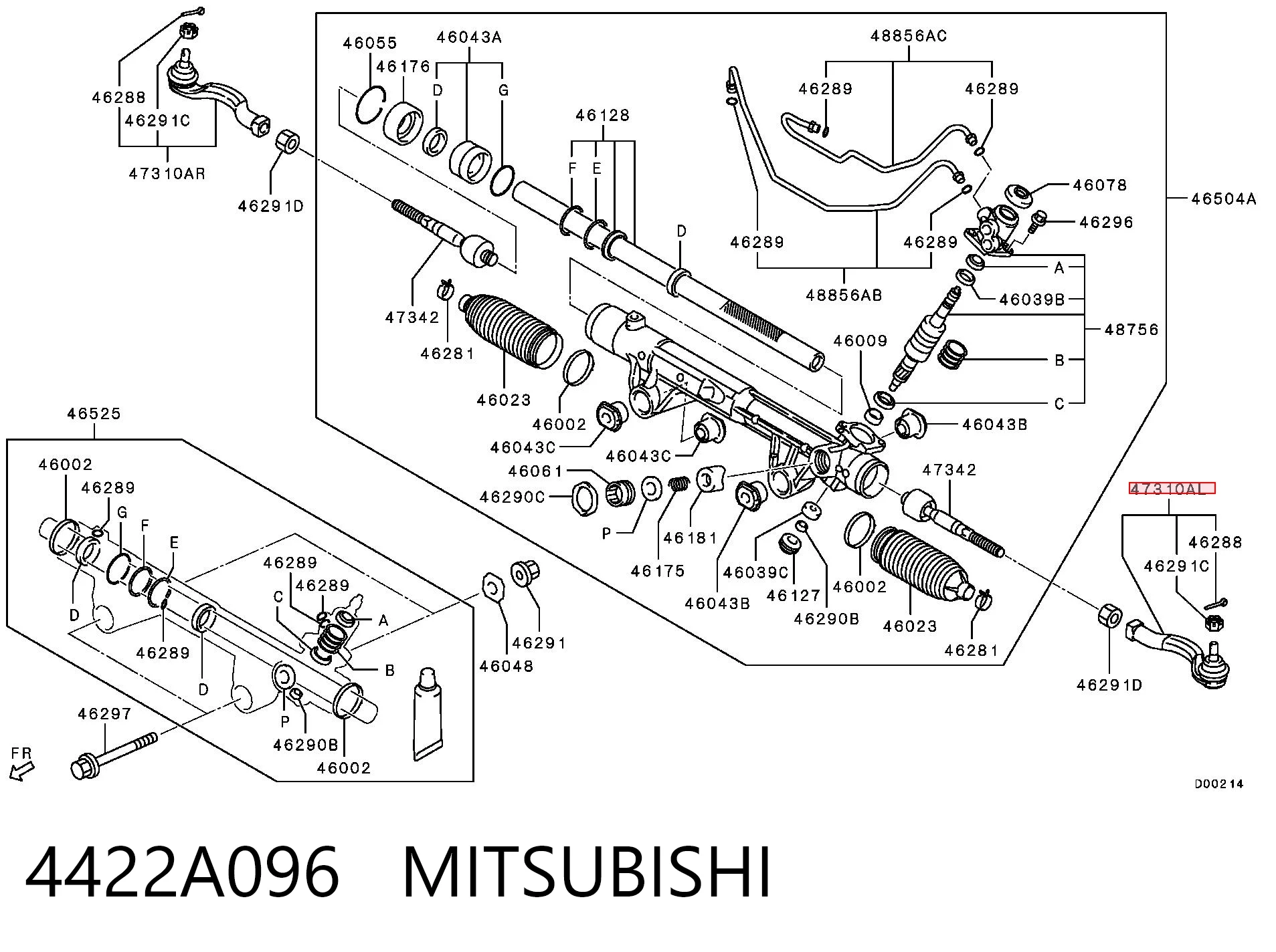 4422A096 Mitsubishi