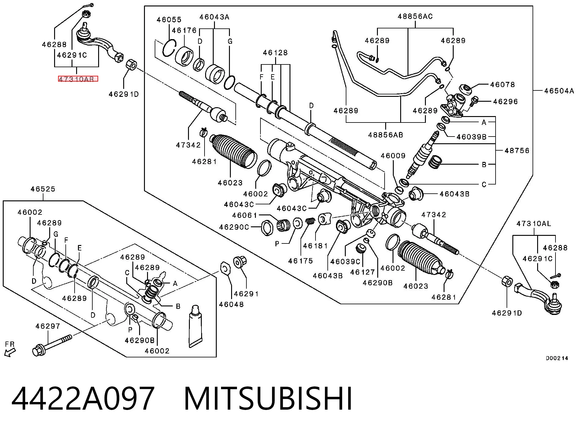 4422A097 Mitsubishi