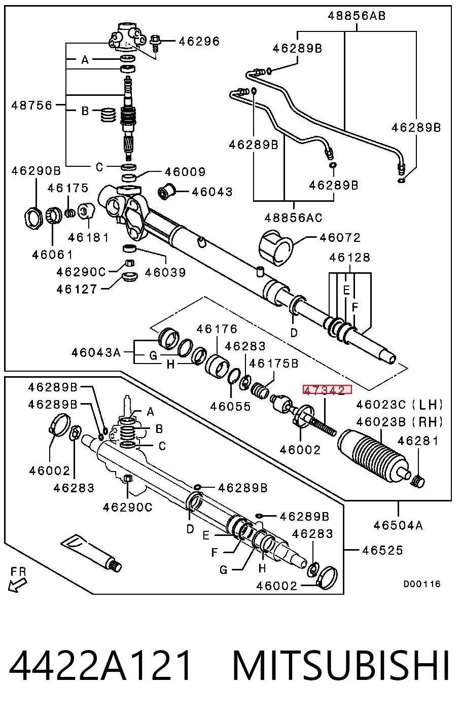 4422A121 Mitsubishi