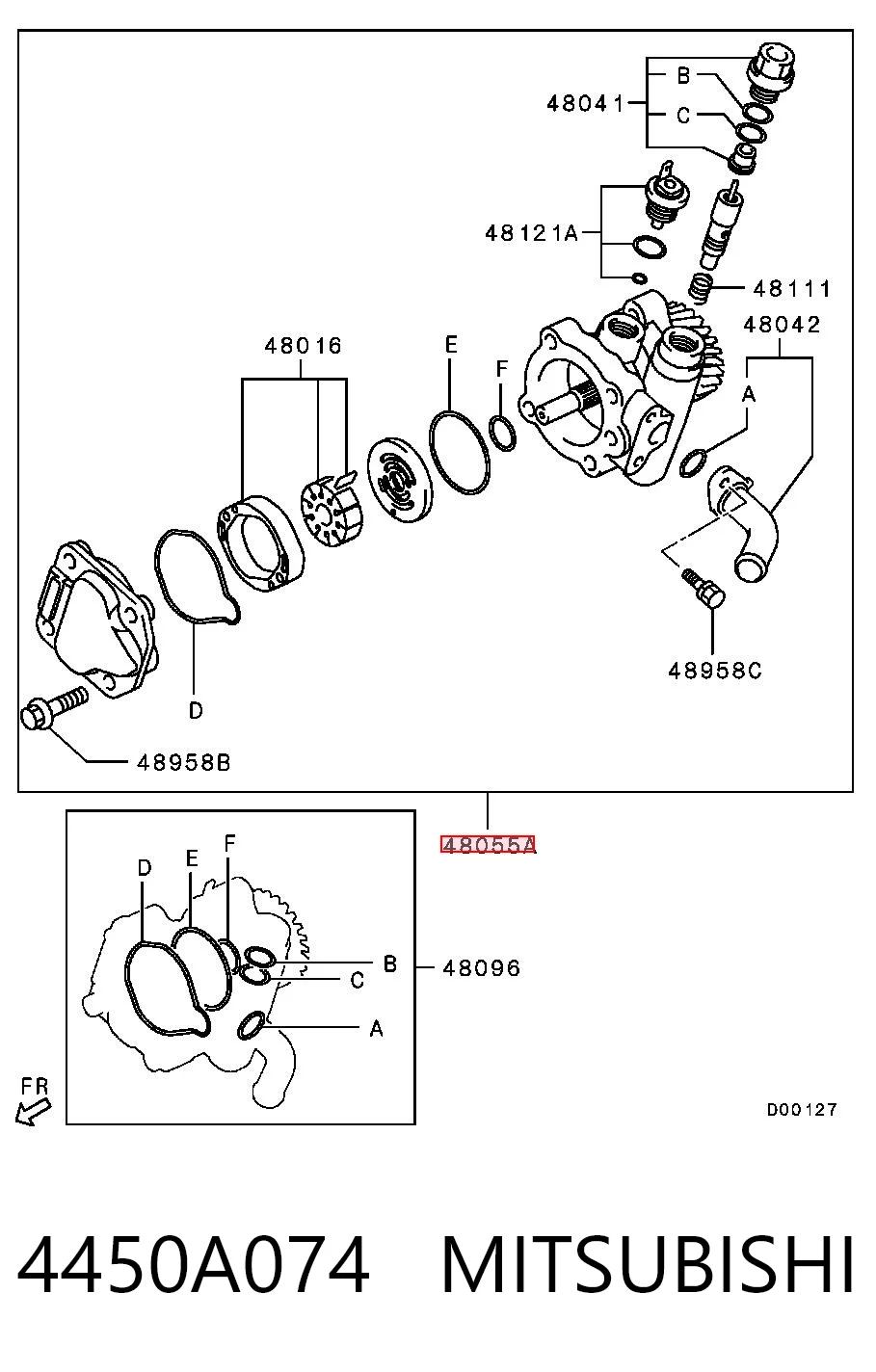 Bomba de dirección asistida  Mitsubishi Pajero IV LONG SUV (V90) (2006 - 2013) precio, desde 162,51 EUR