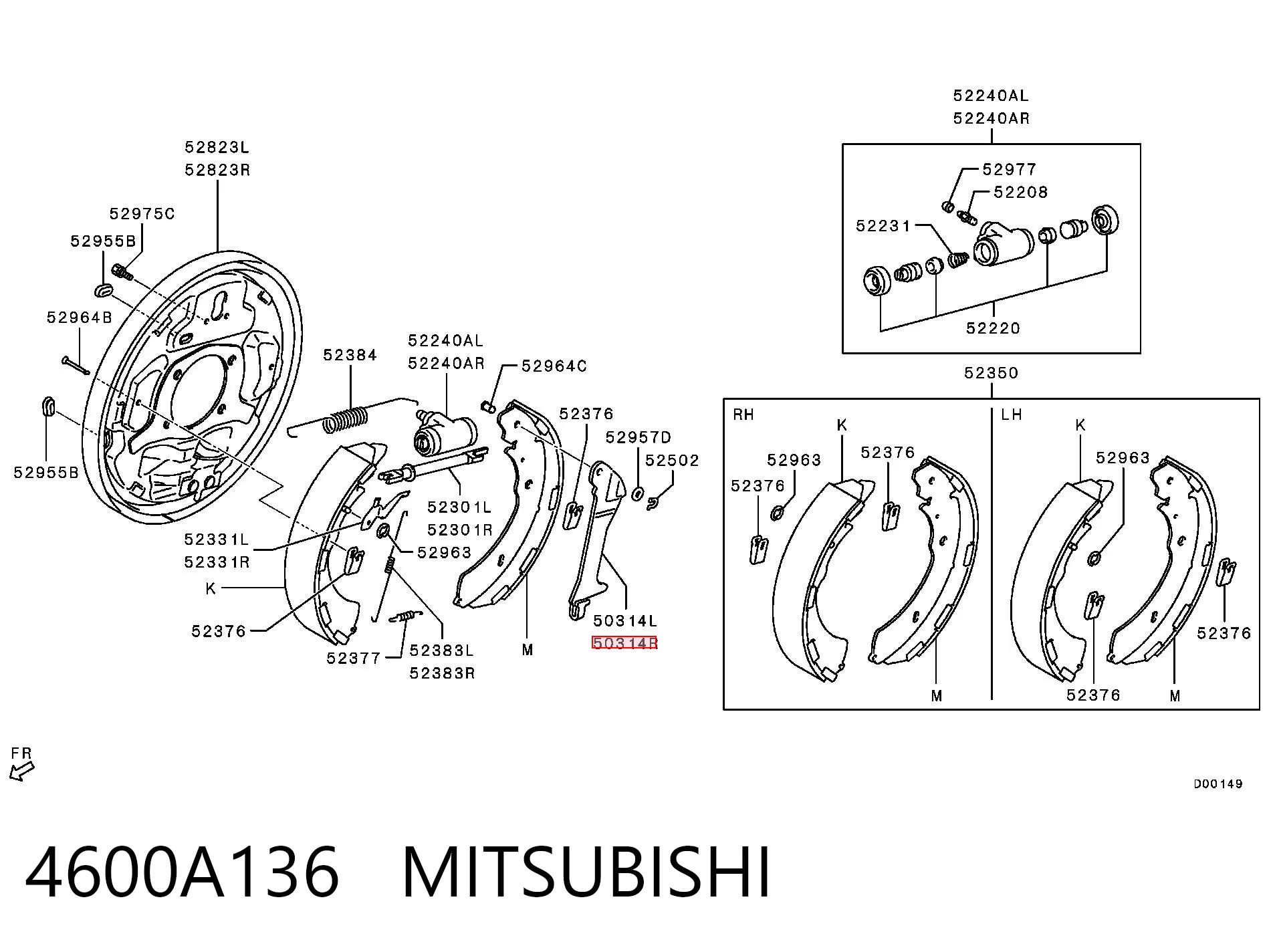 4600A136 Mitsubishi