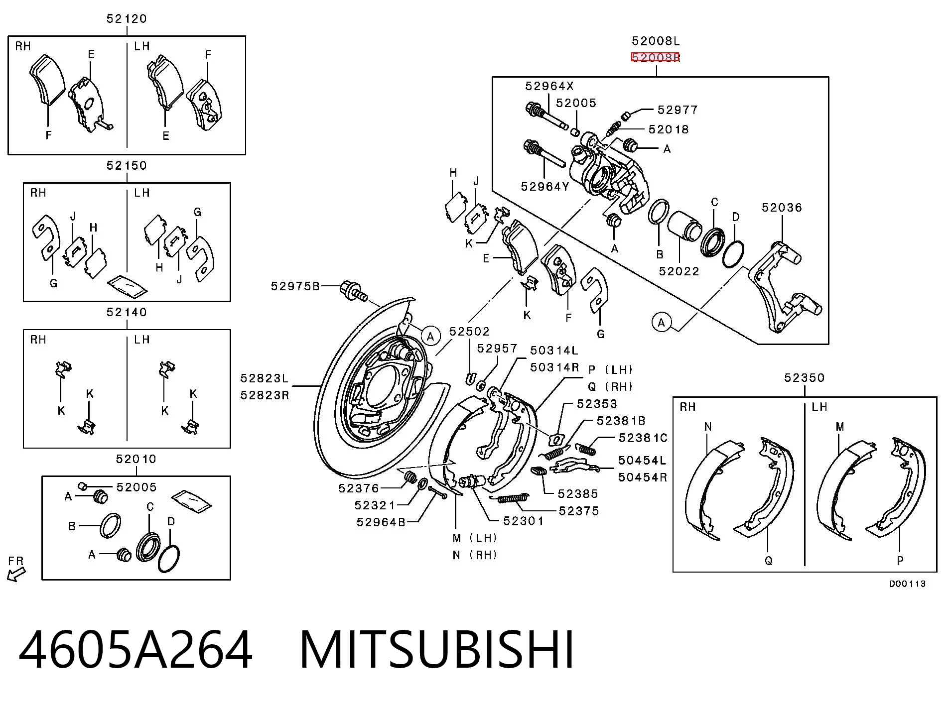 4605A264 Mitsubishi