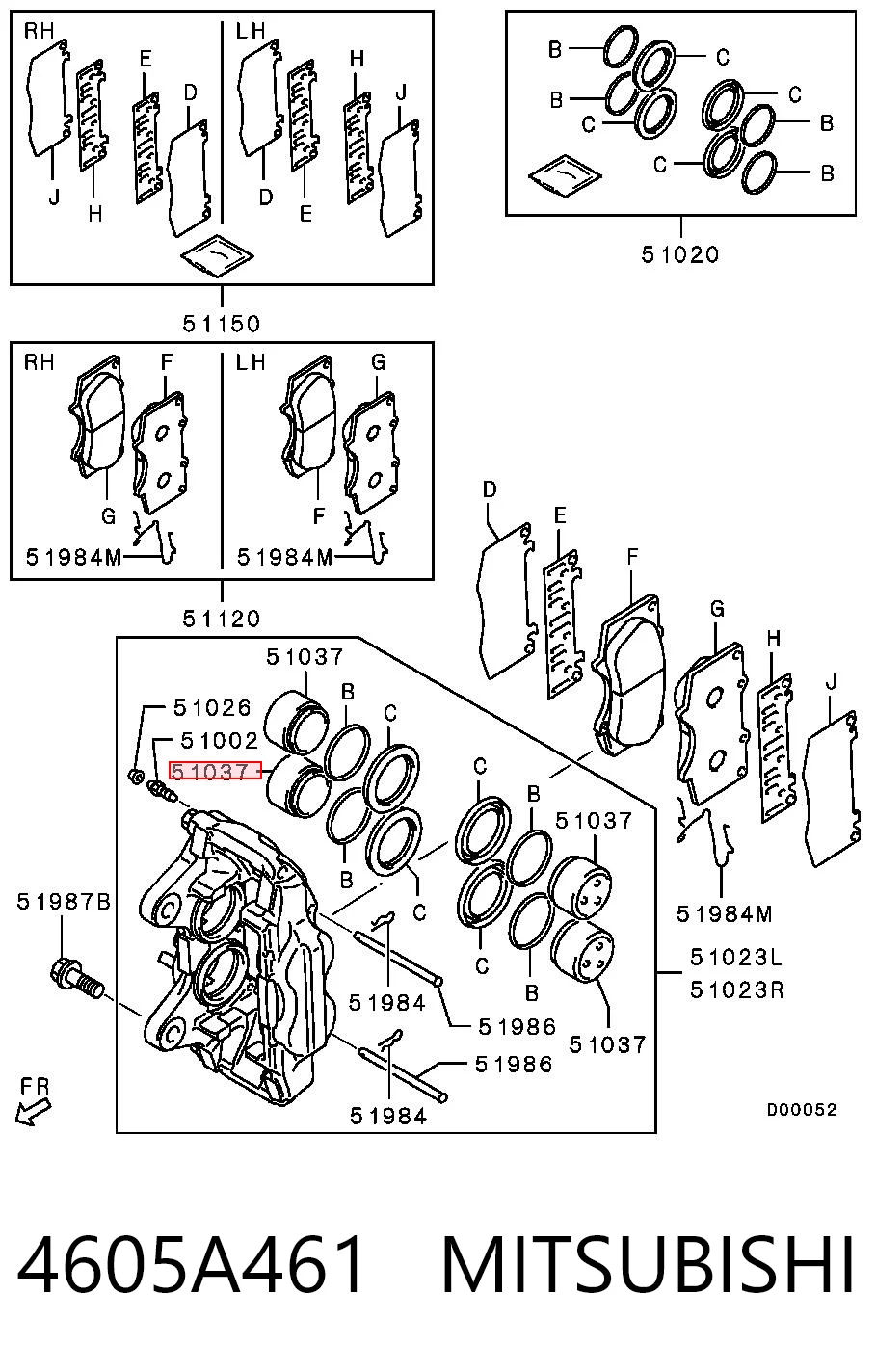 4605A461 Mitsubishi