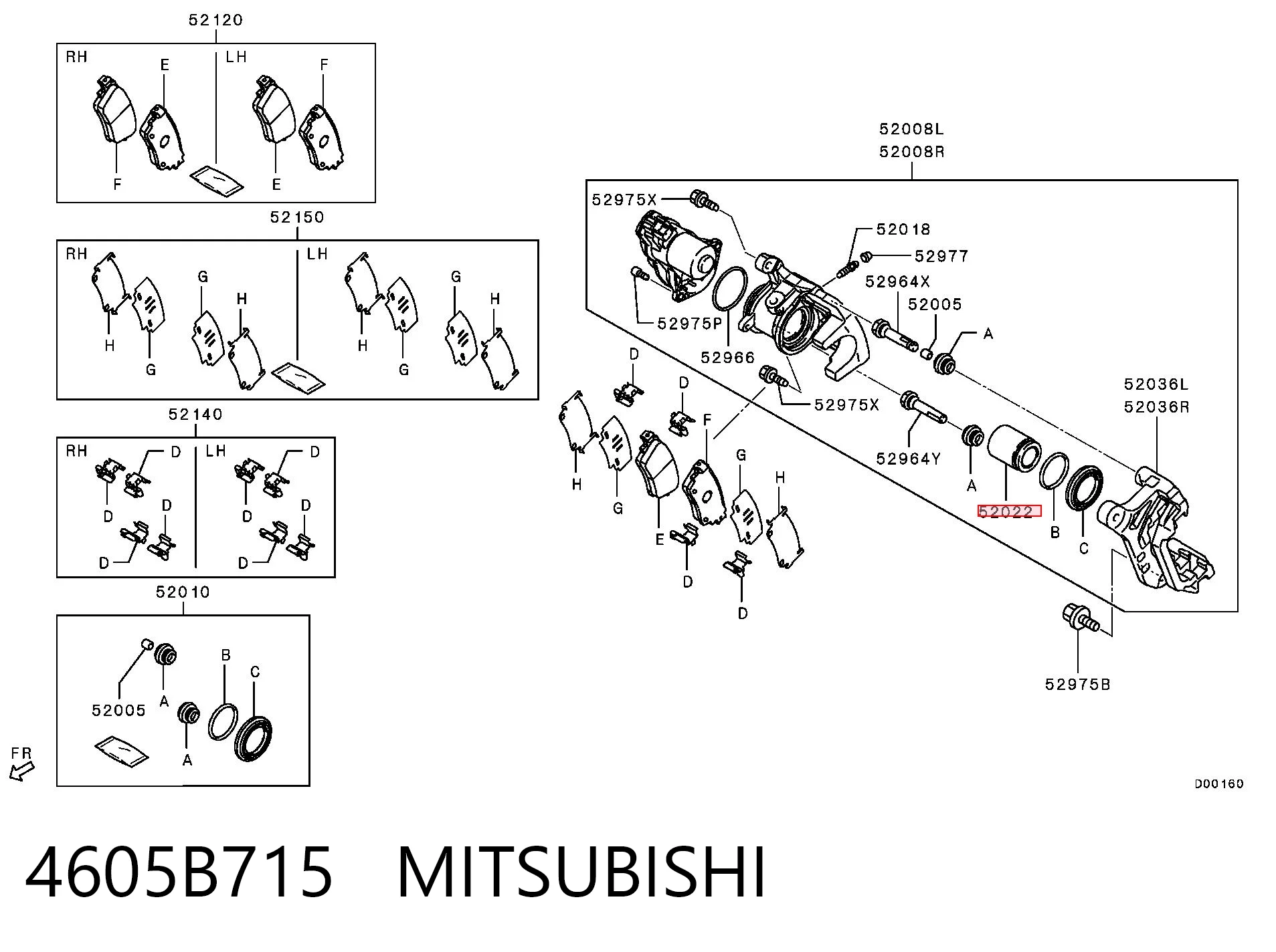 4605B715 Mitsubishi