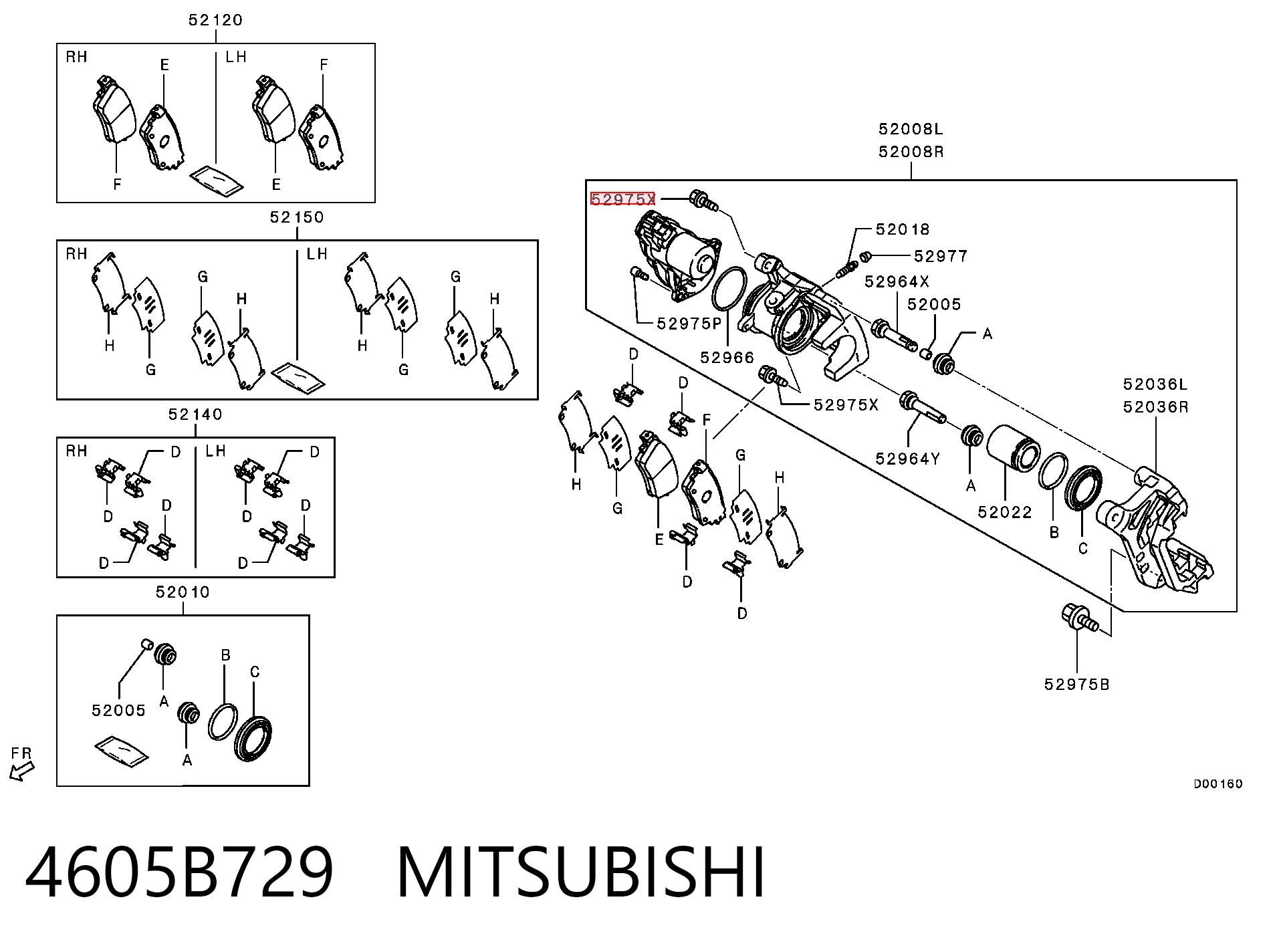4605B729 Mitsubishi