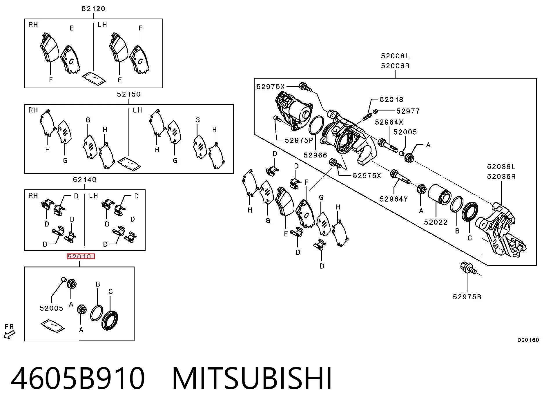 4605B910 Mitsubishi