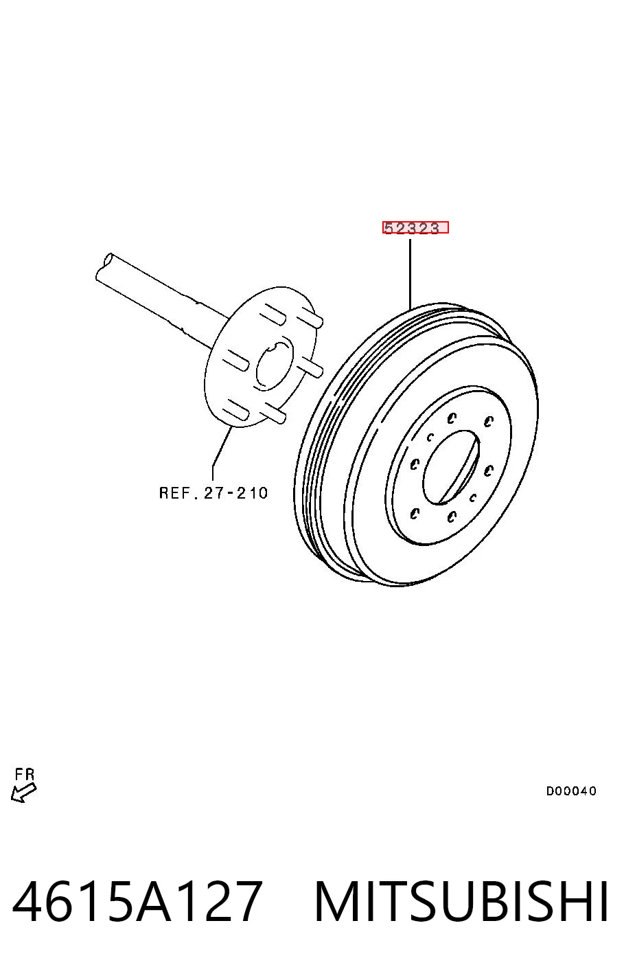 4615A127 Mitsubishi