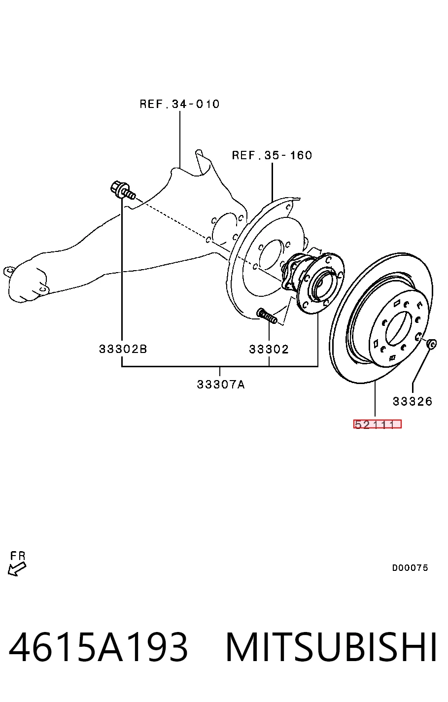 4615A193 Mitsubishi