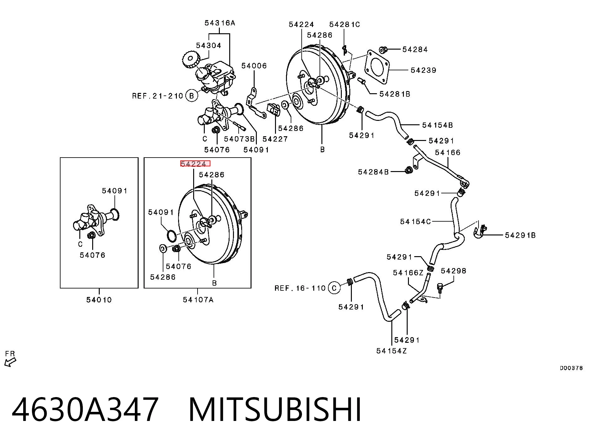 4630A347 Mitsubishi