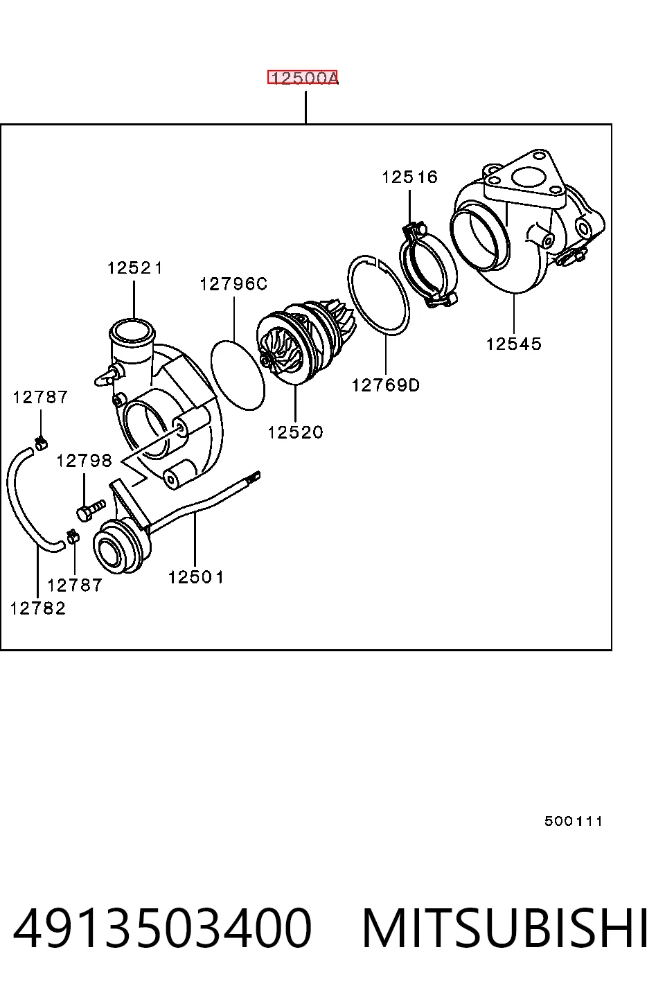 Comprar Turbocompresor Mitsubishi Pajero III 