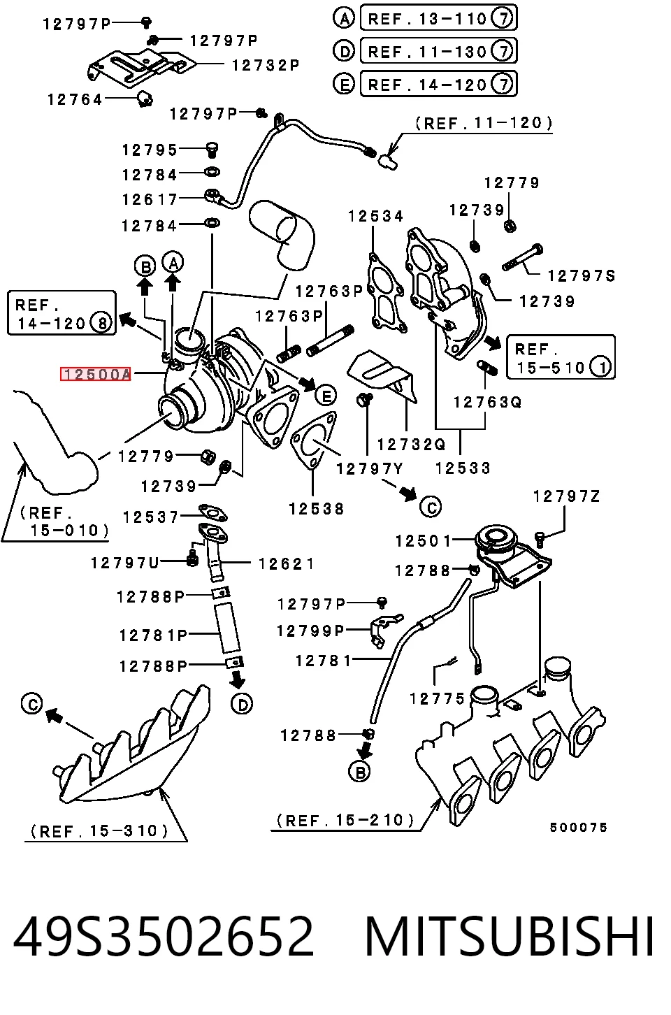  Turbocompresor Mitsubishi L 200 3