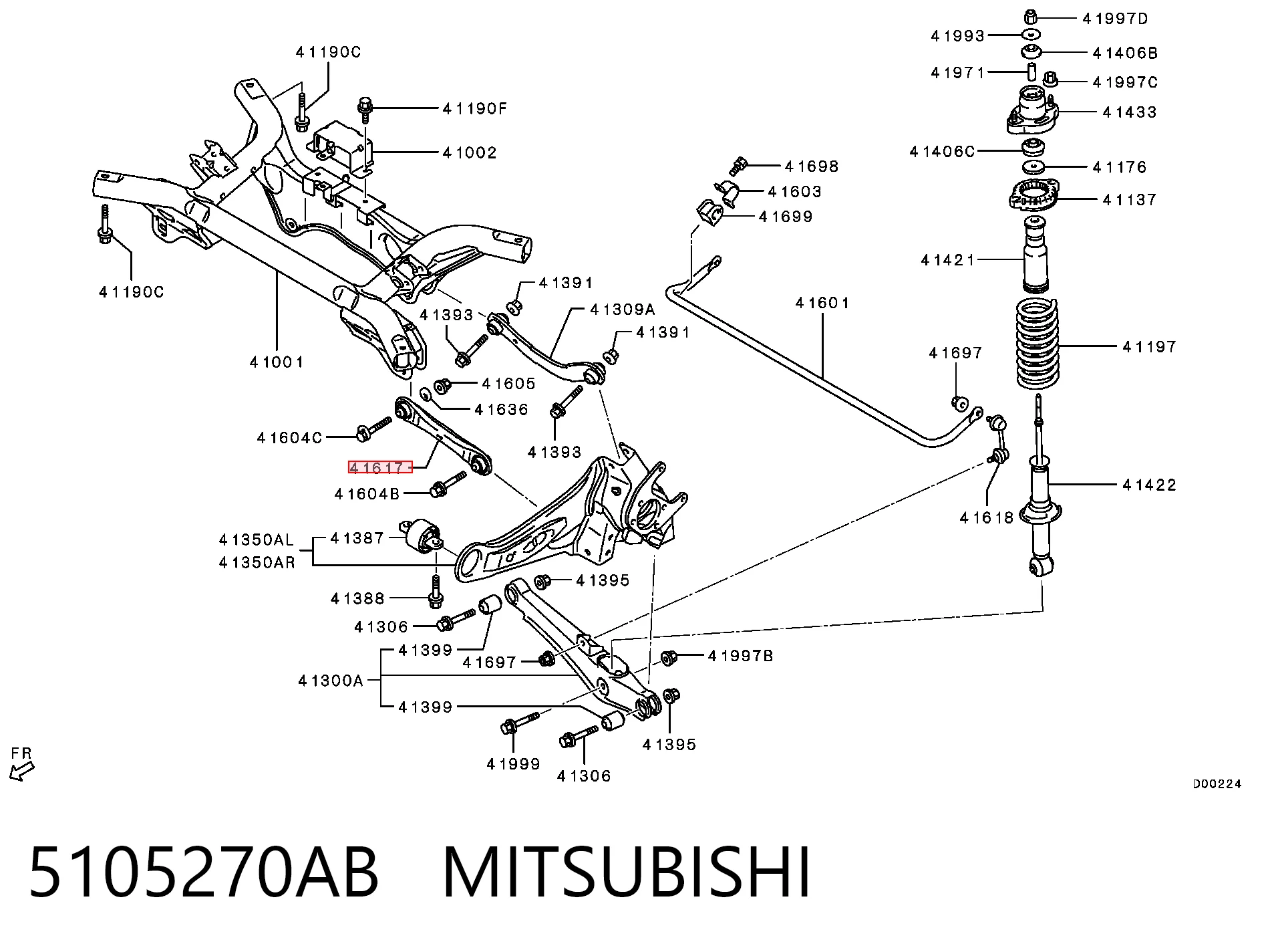 5105270AB Mitsubishi