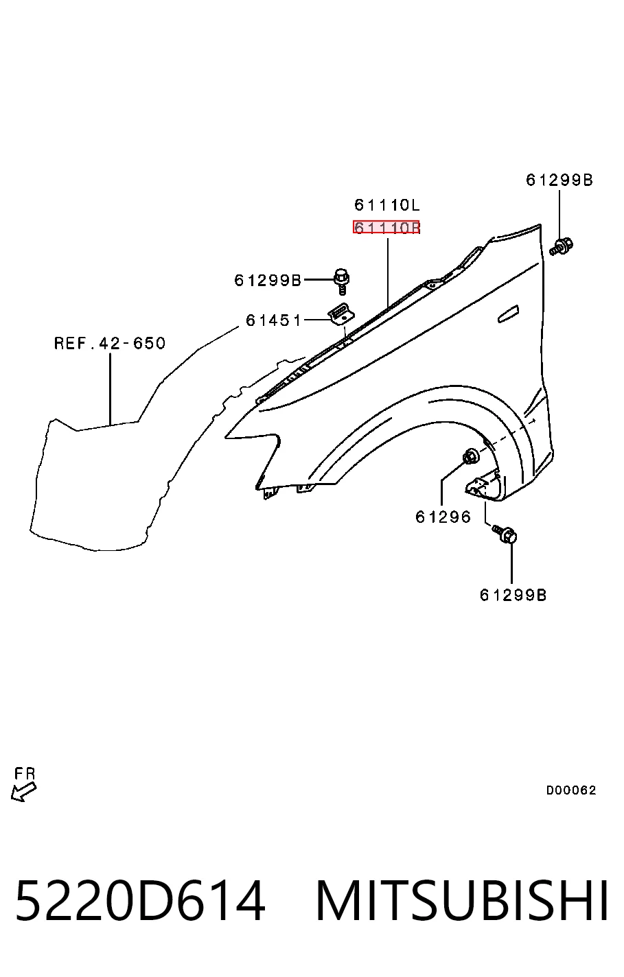 5220D614 Mitsubishi