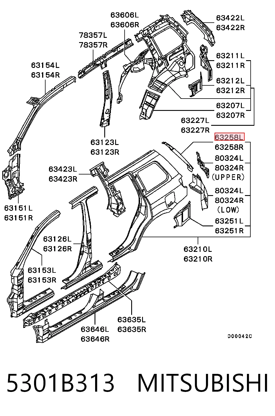 5301B313 Mitsubishi