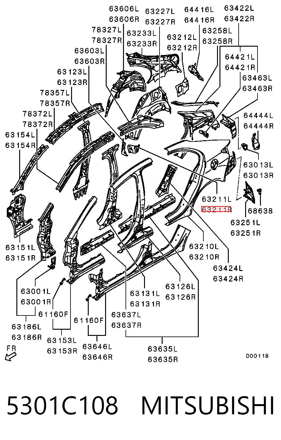 5301C108 Mitsubishi