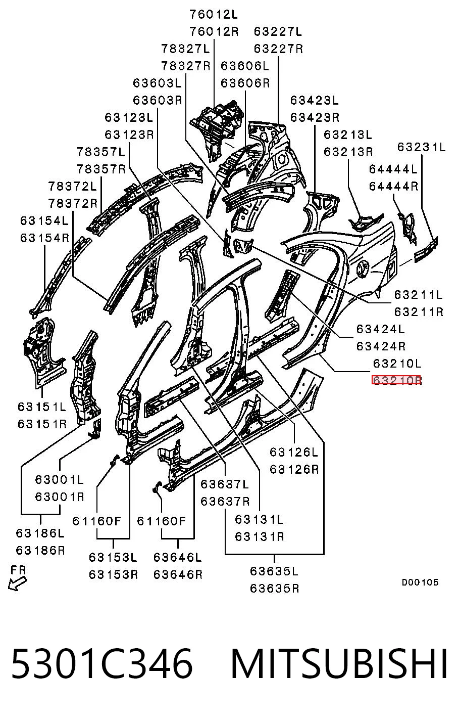 5301C346 Mitsubishi
