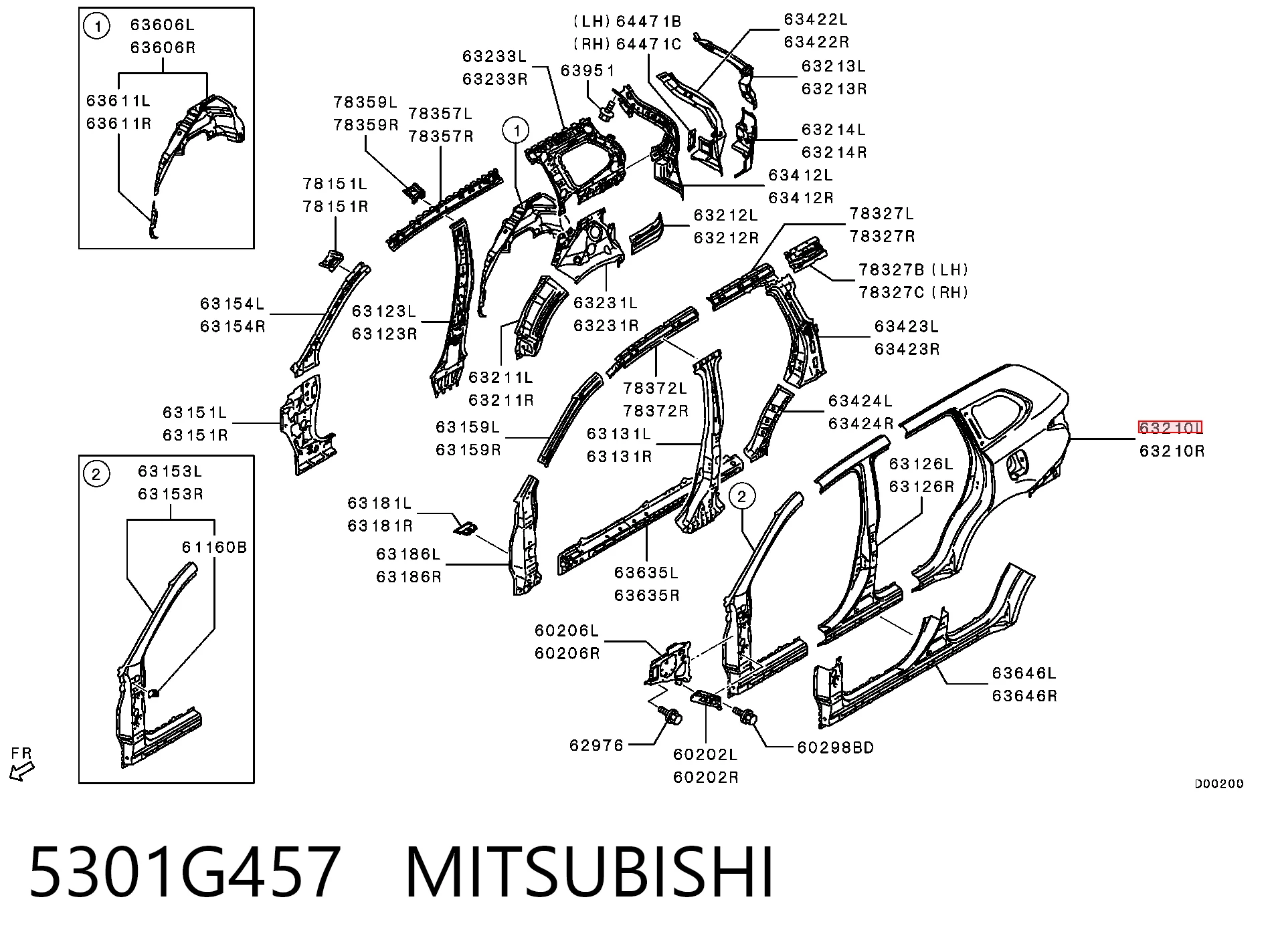 5301G457 Mitsubishi