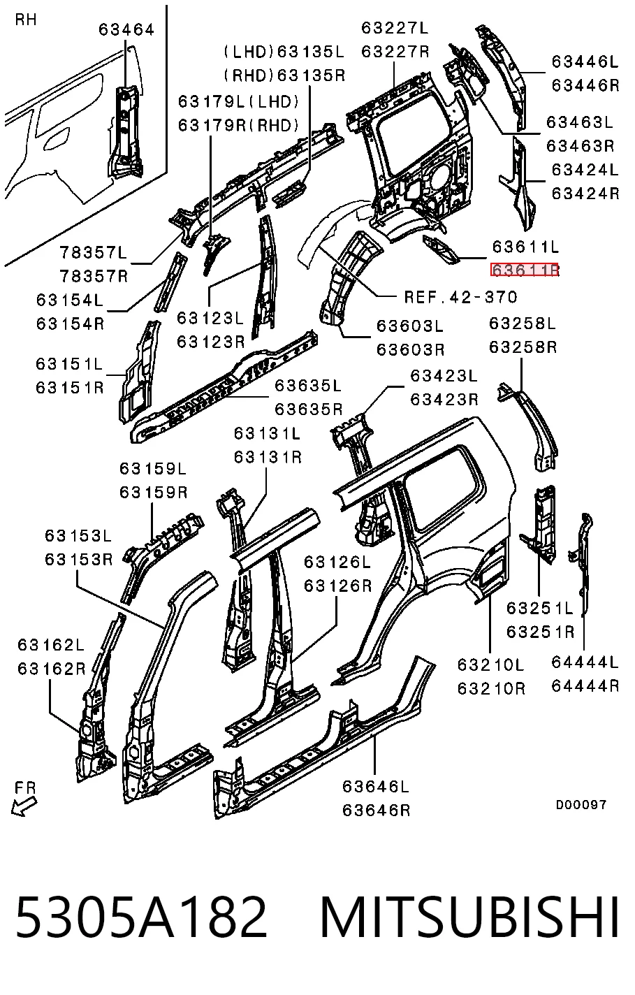 5305A182 Mitsubishi