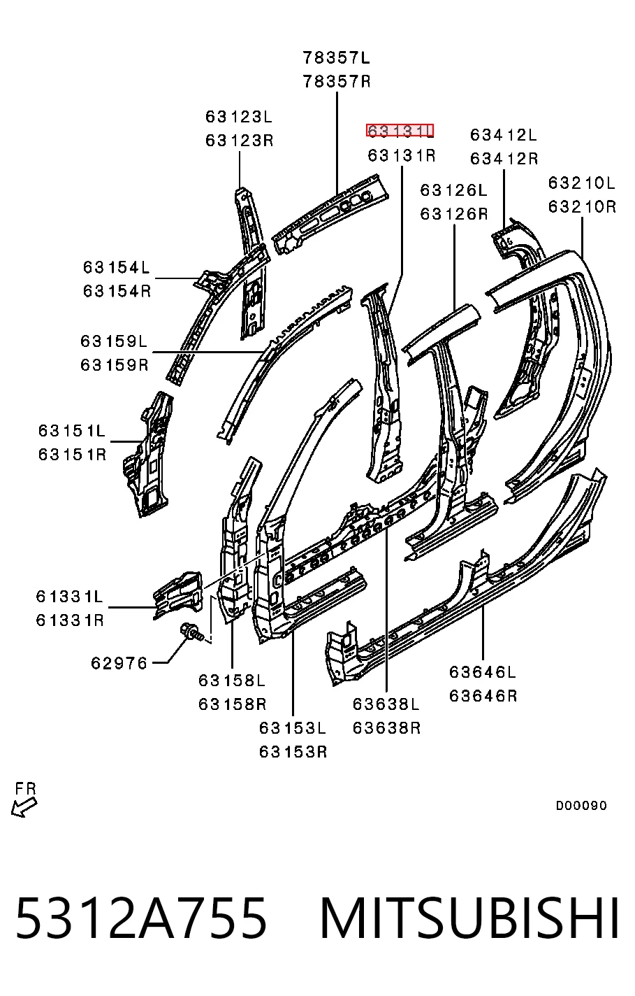 5312A755 Mitsubishi