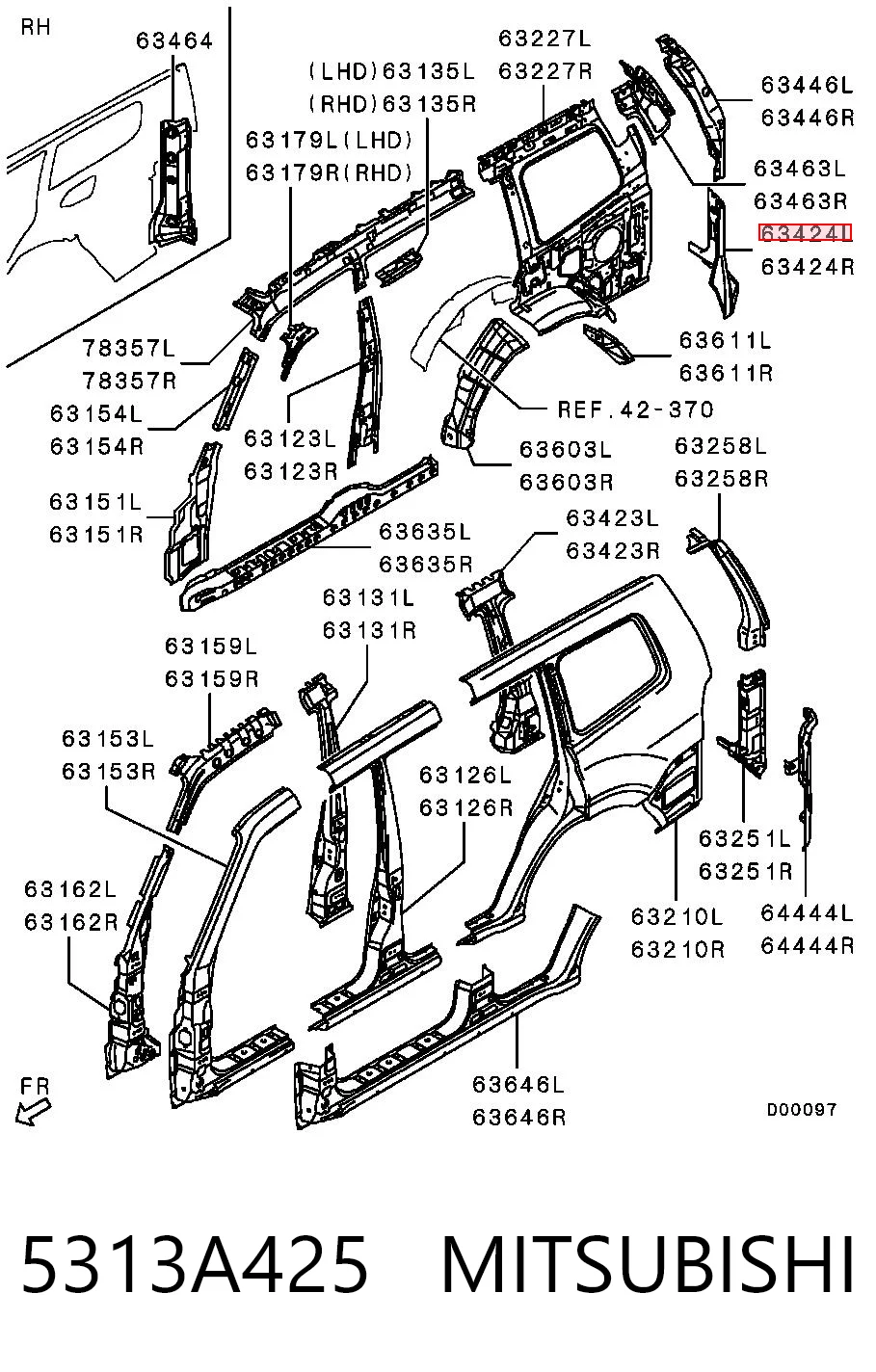 5313A425 Mitsubishi