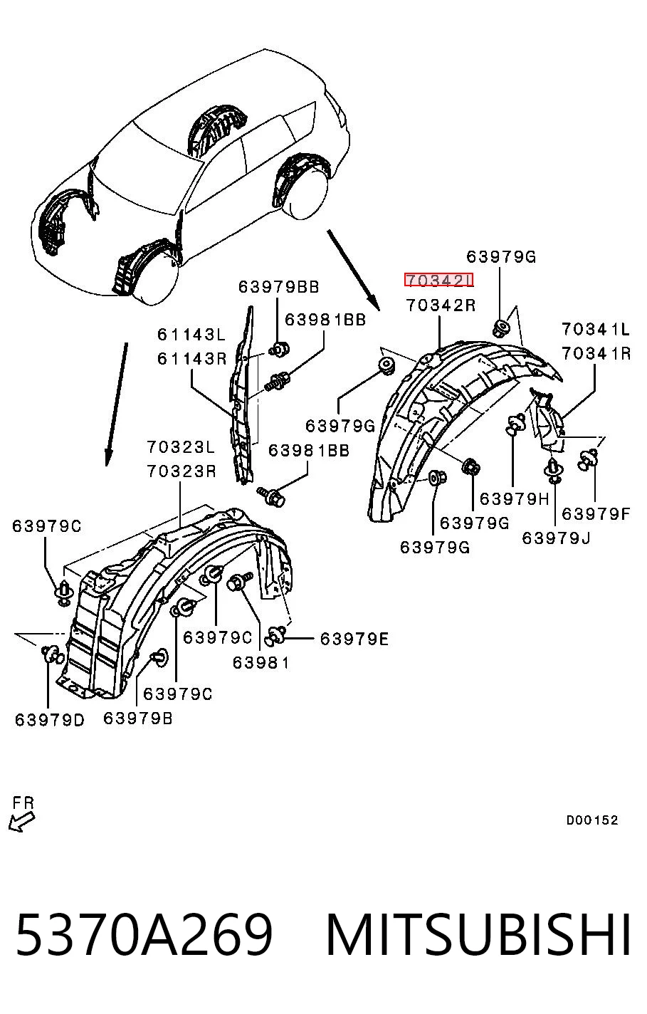 5370A269 Mitsubishi