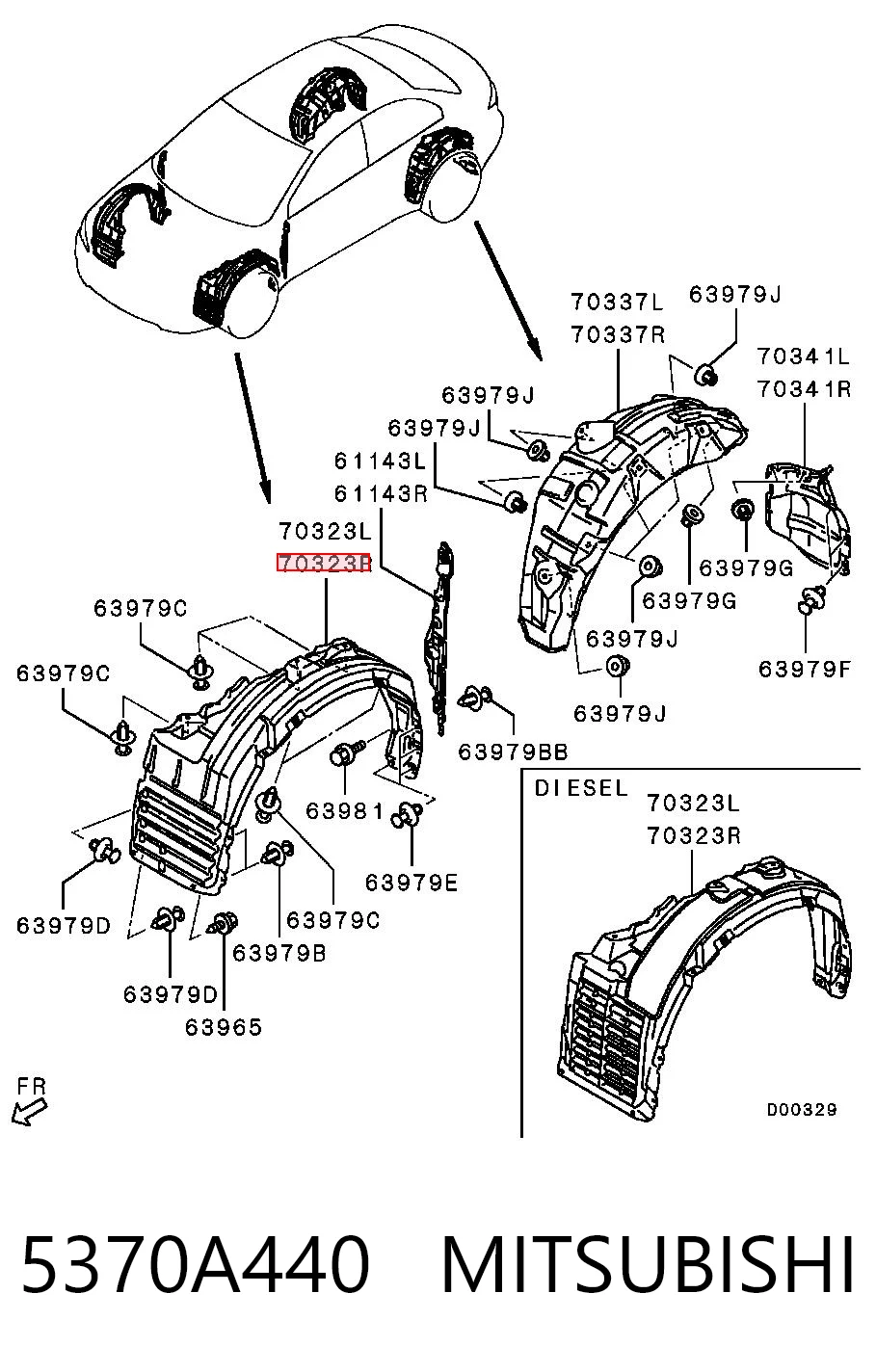 5370A440 Mitsubishi