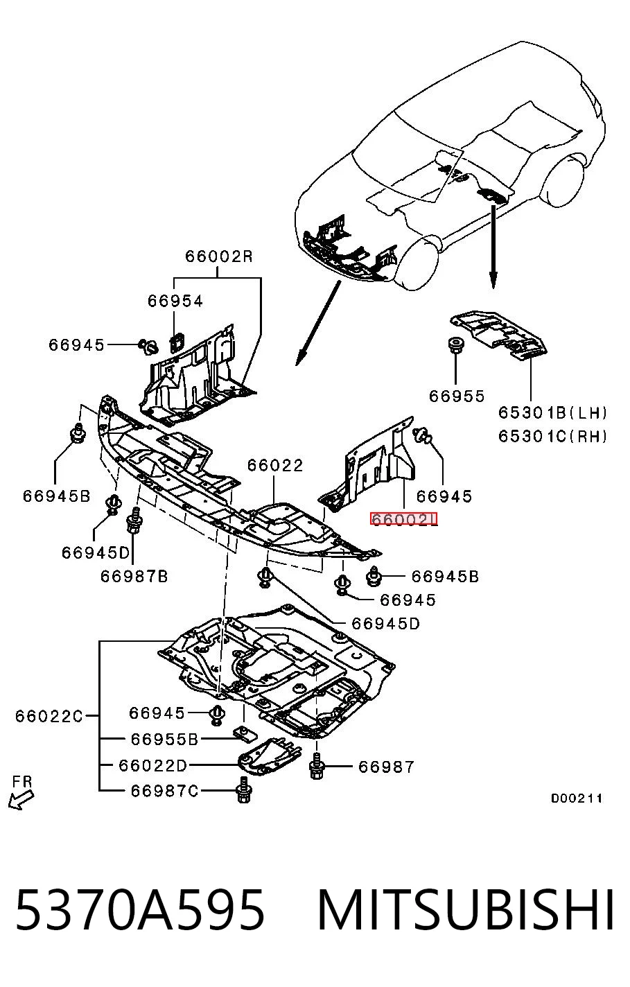 5370A595 Mitsubishi