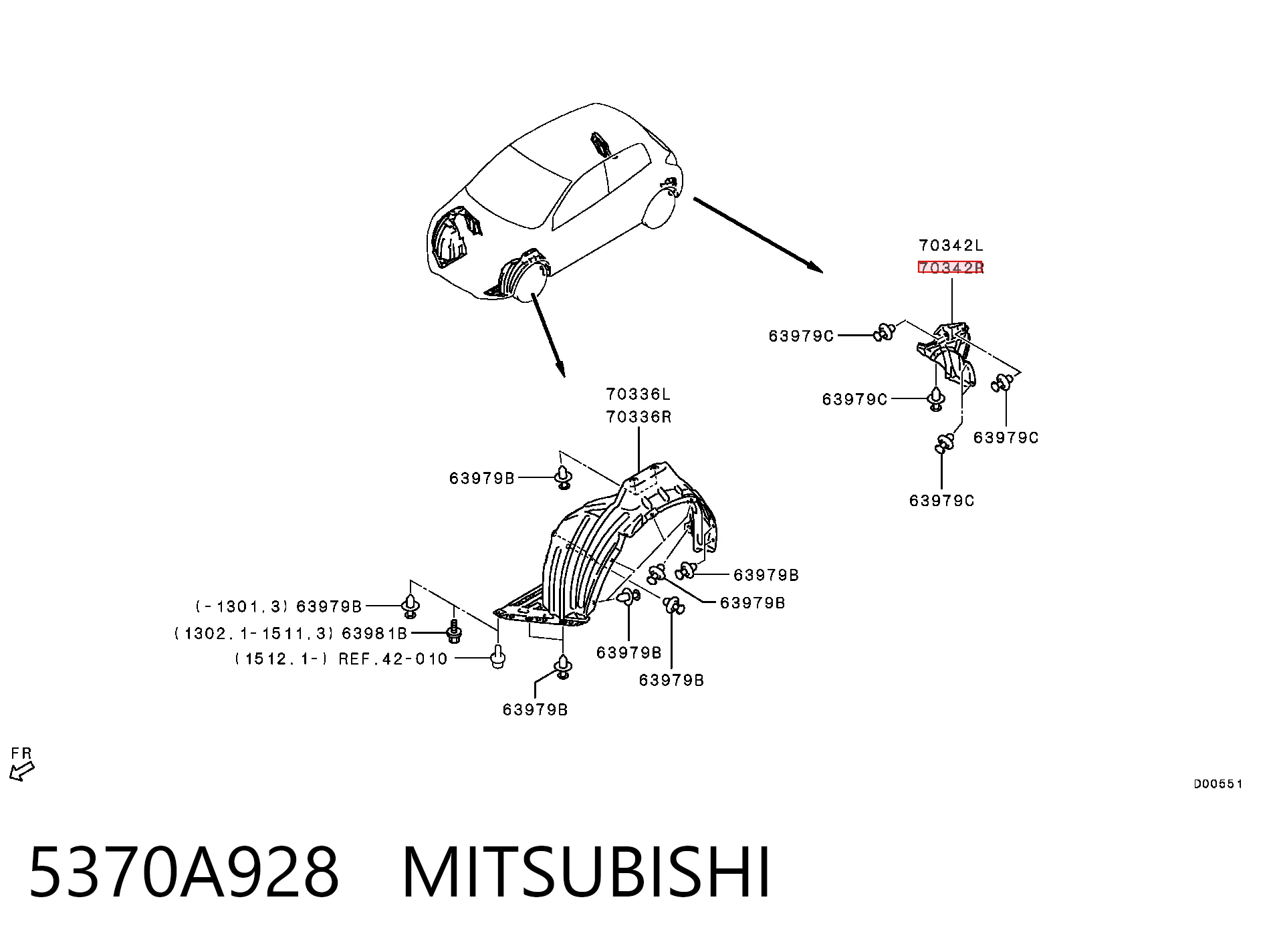 5370A928 Mitsubishi