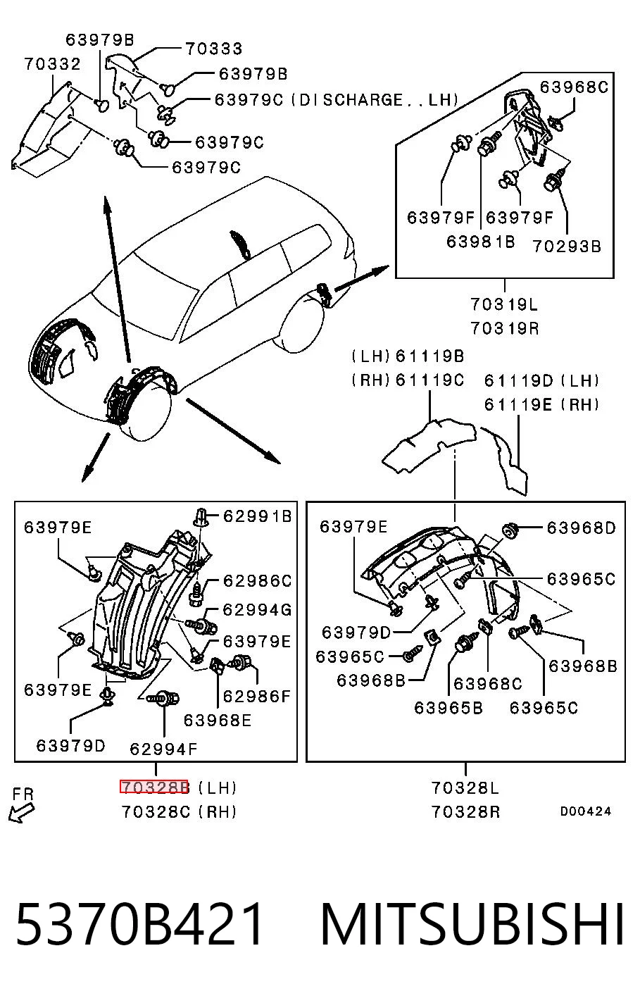 5370B421 Mitsubishi