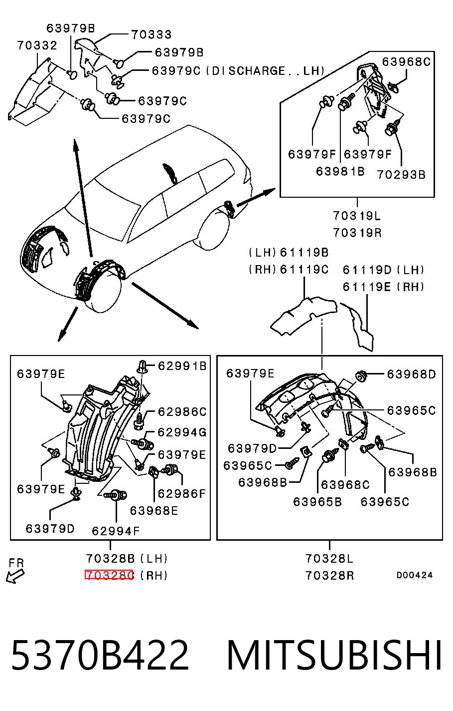5370B422 Mitsubishi