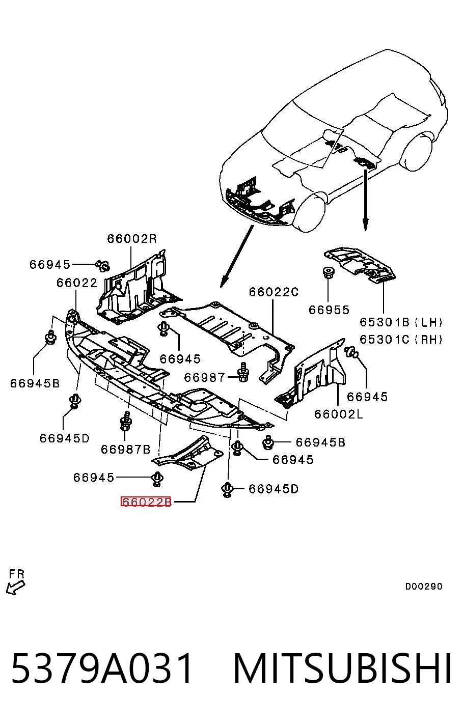 5379A031 Mitsubishi