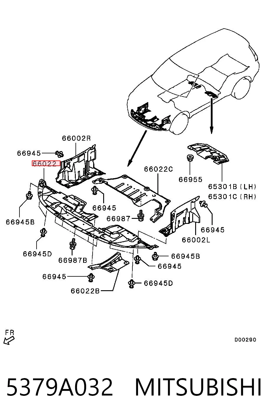 5379A032 Mitsubishi