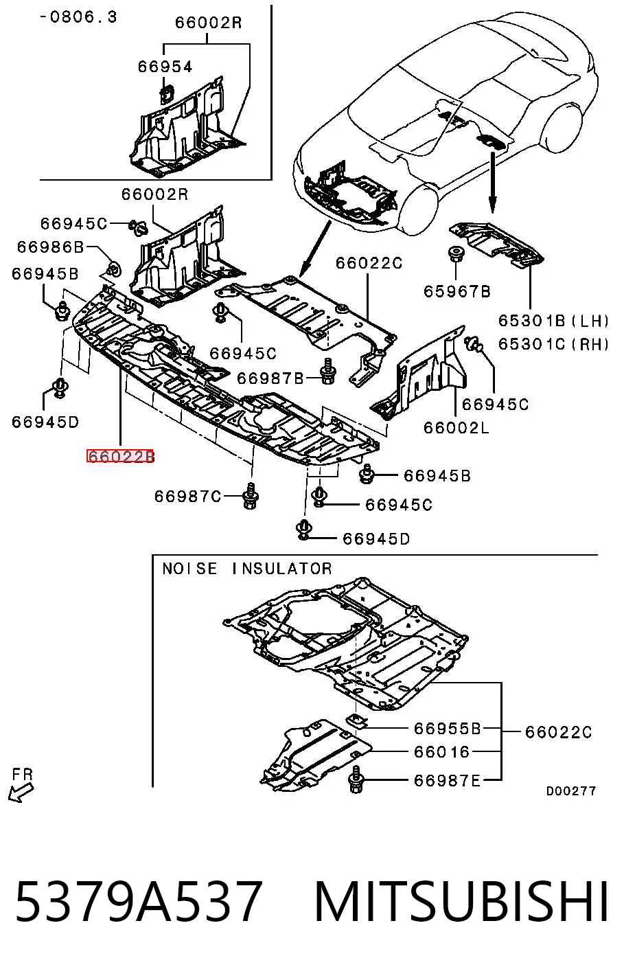 Cubierta, parachoques delantero Chrysler 5379A537 precio, desde 19,82 EUR