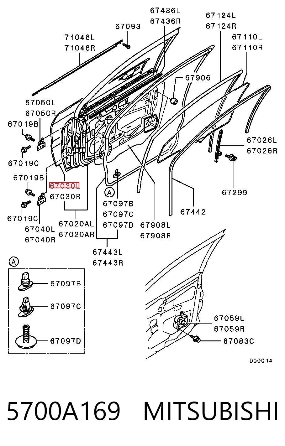 5700A169 Mitsubishi