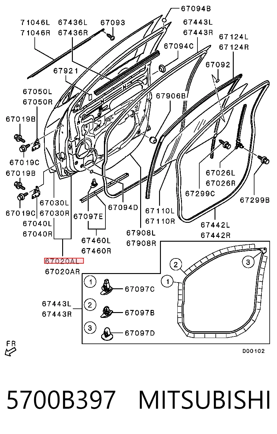 5700B397 Mitsubishi
