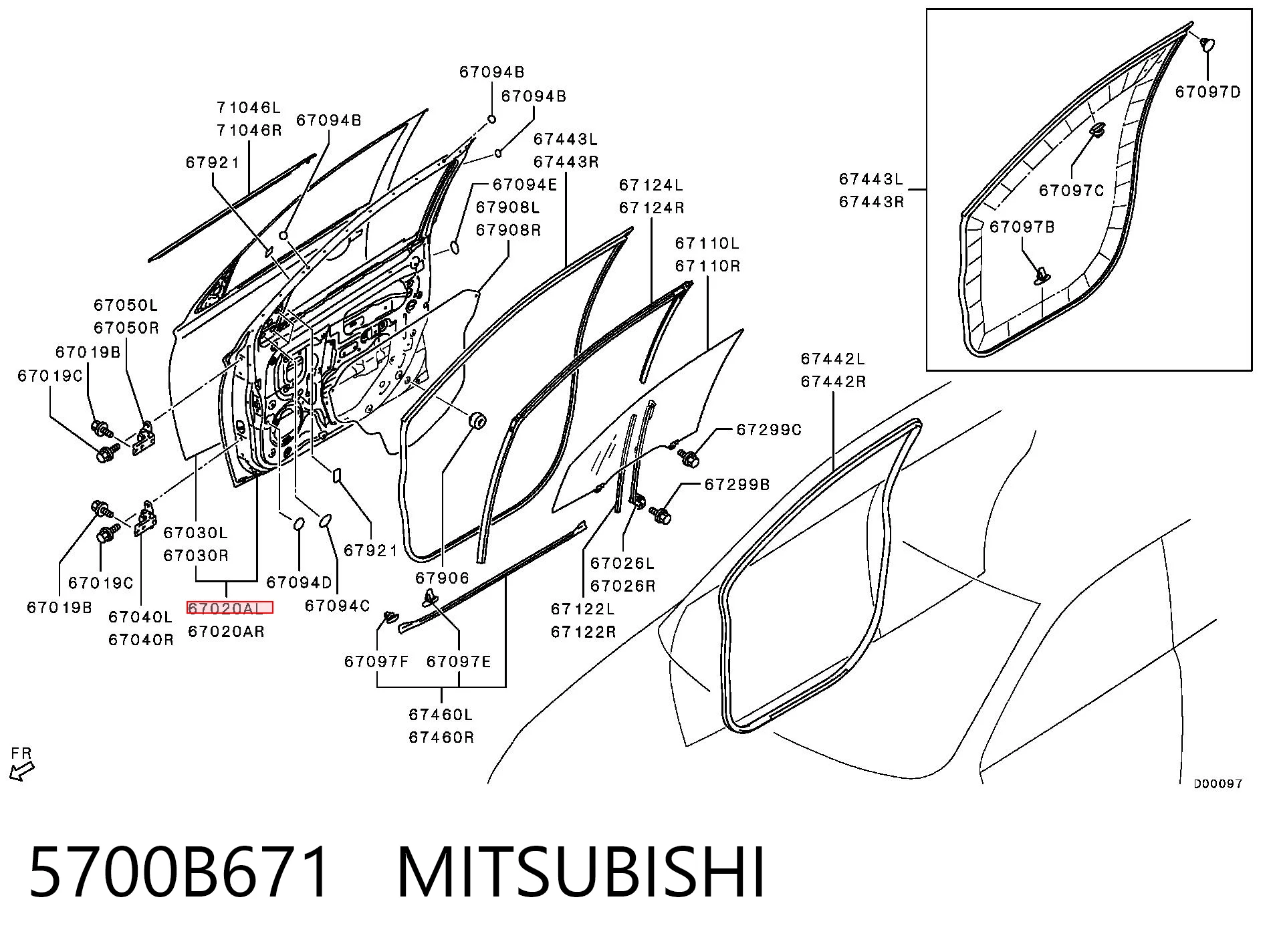 5700B671 Mitsubishi